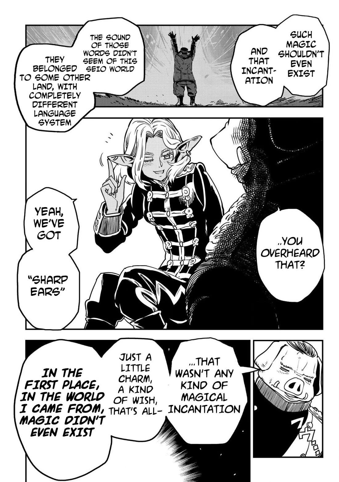 History of the Kingdom of the Orcsen: How the Barbarian Orcish Nation Came to Burn Down the Peaceful Elfland Chapter 7 page 41 - Chapter 7: Enfangila Brigade