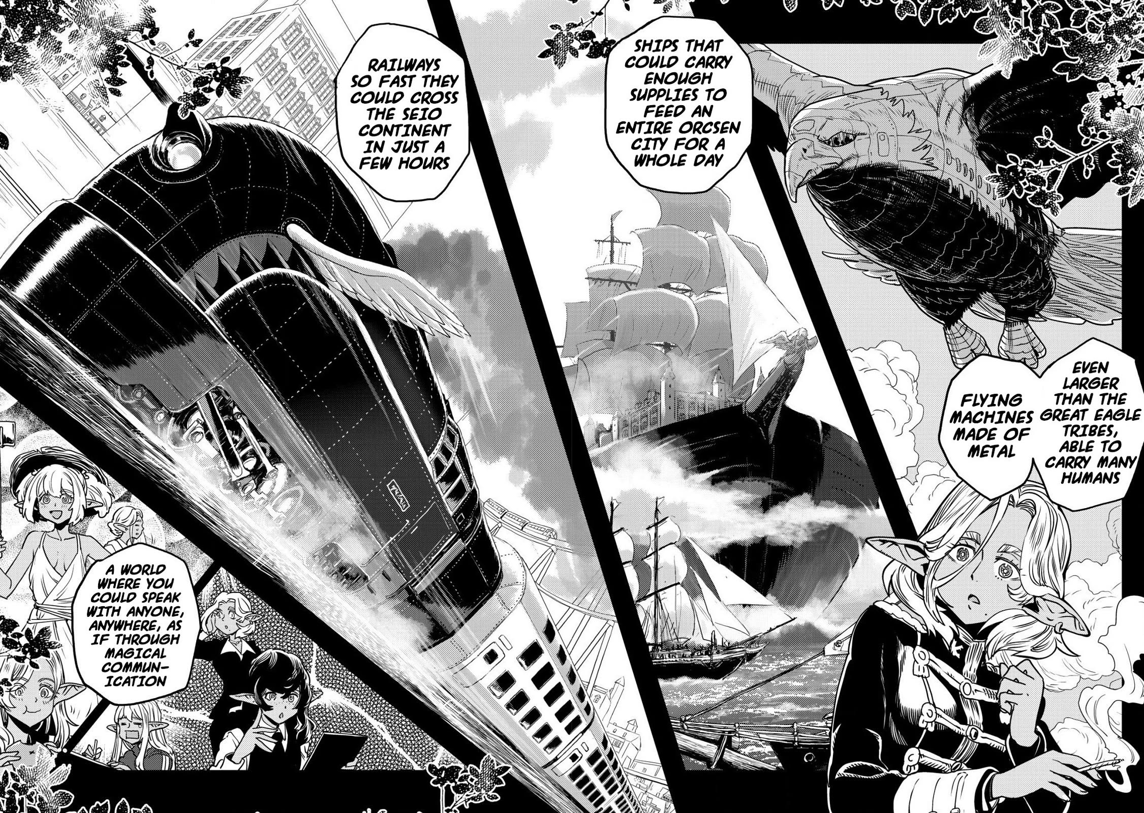 History of the Kingdom of the Orcsen: How the Barbarian Orcish Nation Came to Burn Down the Peaceful Elfland Chapter 7 page 43 - Chapter 7: Enfangila Brigade