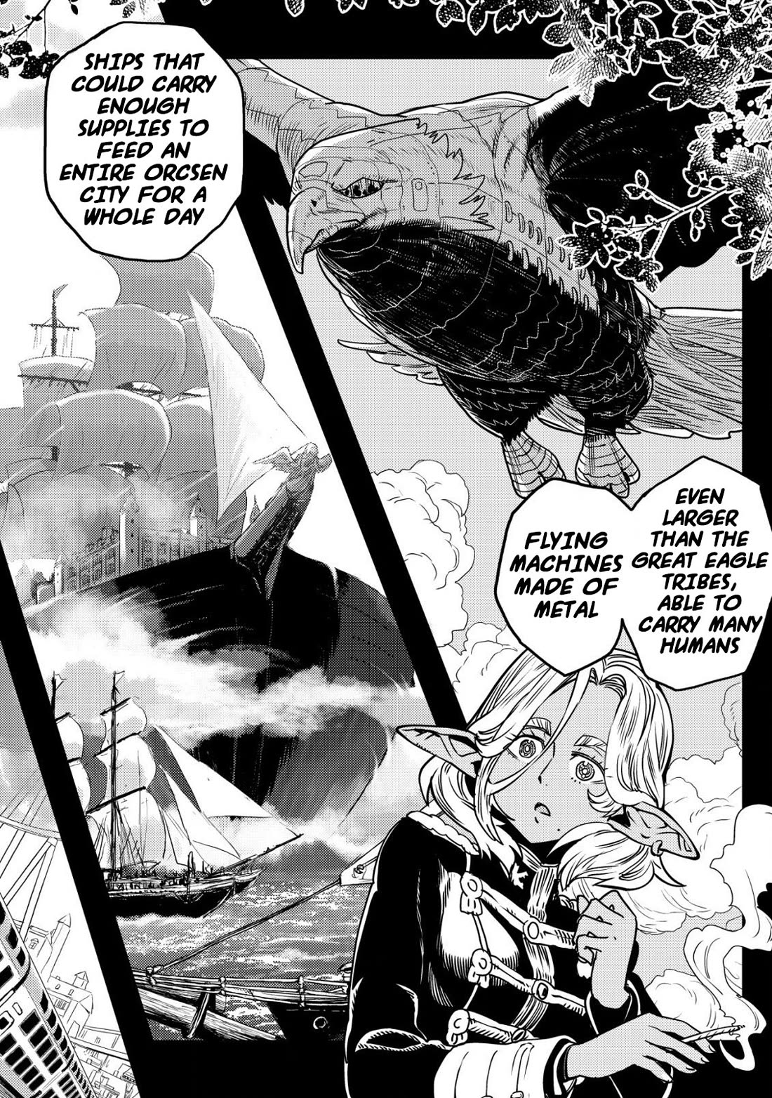 History of the Kingdom of the Orcsen: How the Barbarian Orcish Nation Came to Burn Down the Peaceful Elfland Chapter 7 page 44 - Chapter 7: Enfangila Brigade