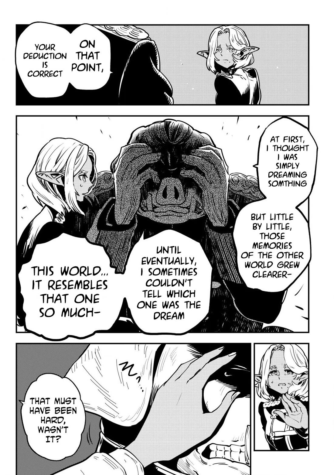 History of the Kingdom of the Orcsen: How the Barbarian Orcish Nation Came to Burn Down the Peaceful Elfland Chapter 7 page 47 - Chapter 7: Enfangila Brigade