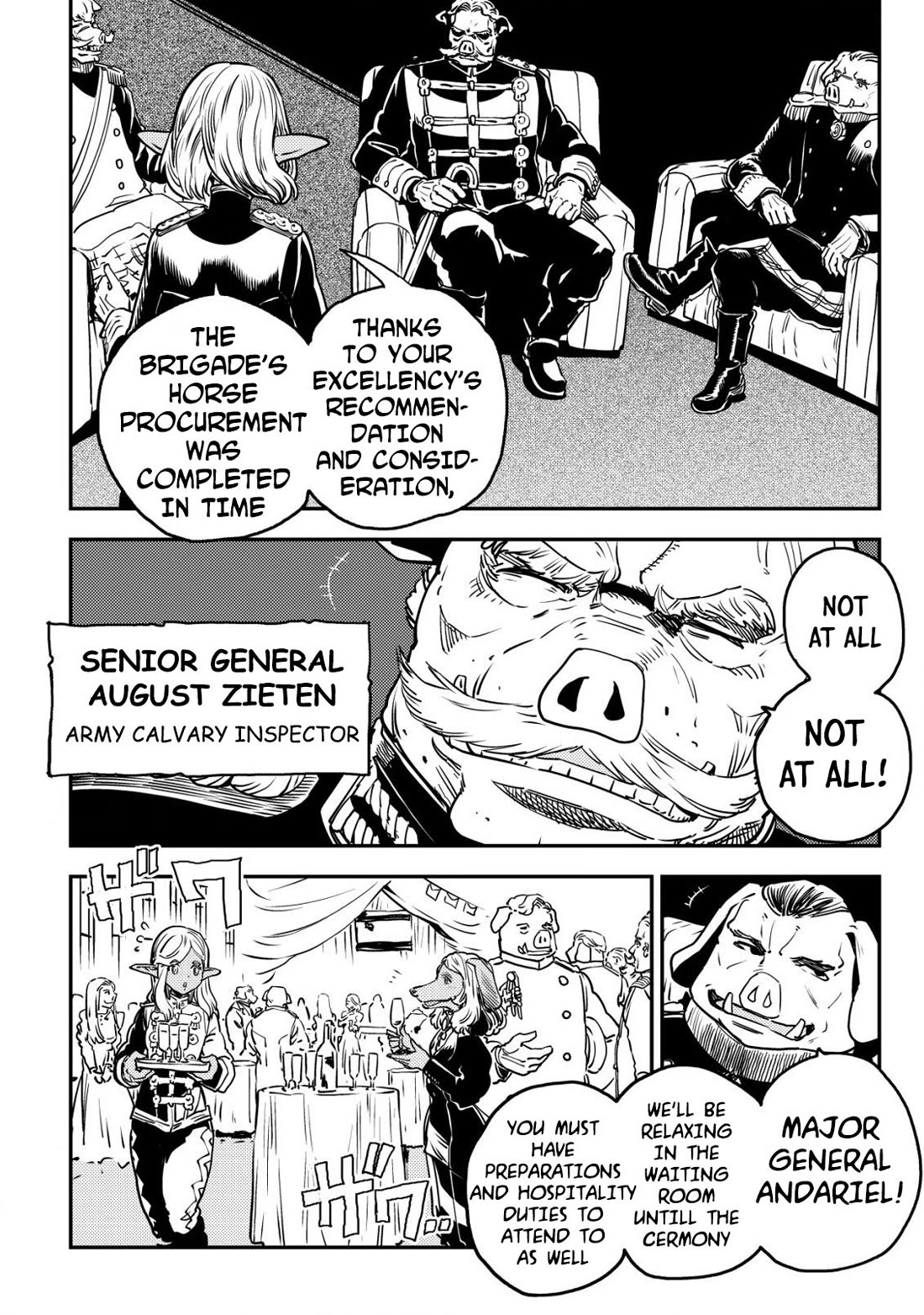 History of the Kingdom of the Orcsen: How the Barbarian Orcish Nation Came to Burn Down the Peaceful Elfland Chapter 7 page 7 - Chapter 7: Enfangila Brigade