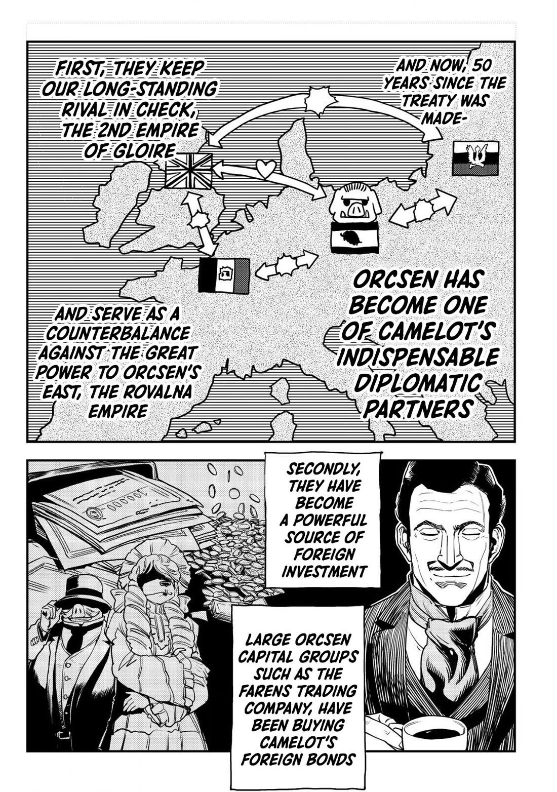 History of the Kingdom of the Orcsen: How the Barbarian Orcish Nation Came to Burn Down the Peaceful Elfland Chapter 8 page 20 - Chapter 8: It Was Almost Like Yearning Love