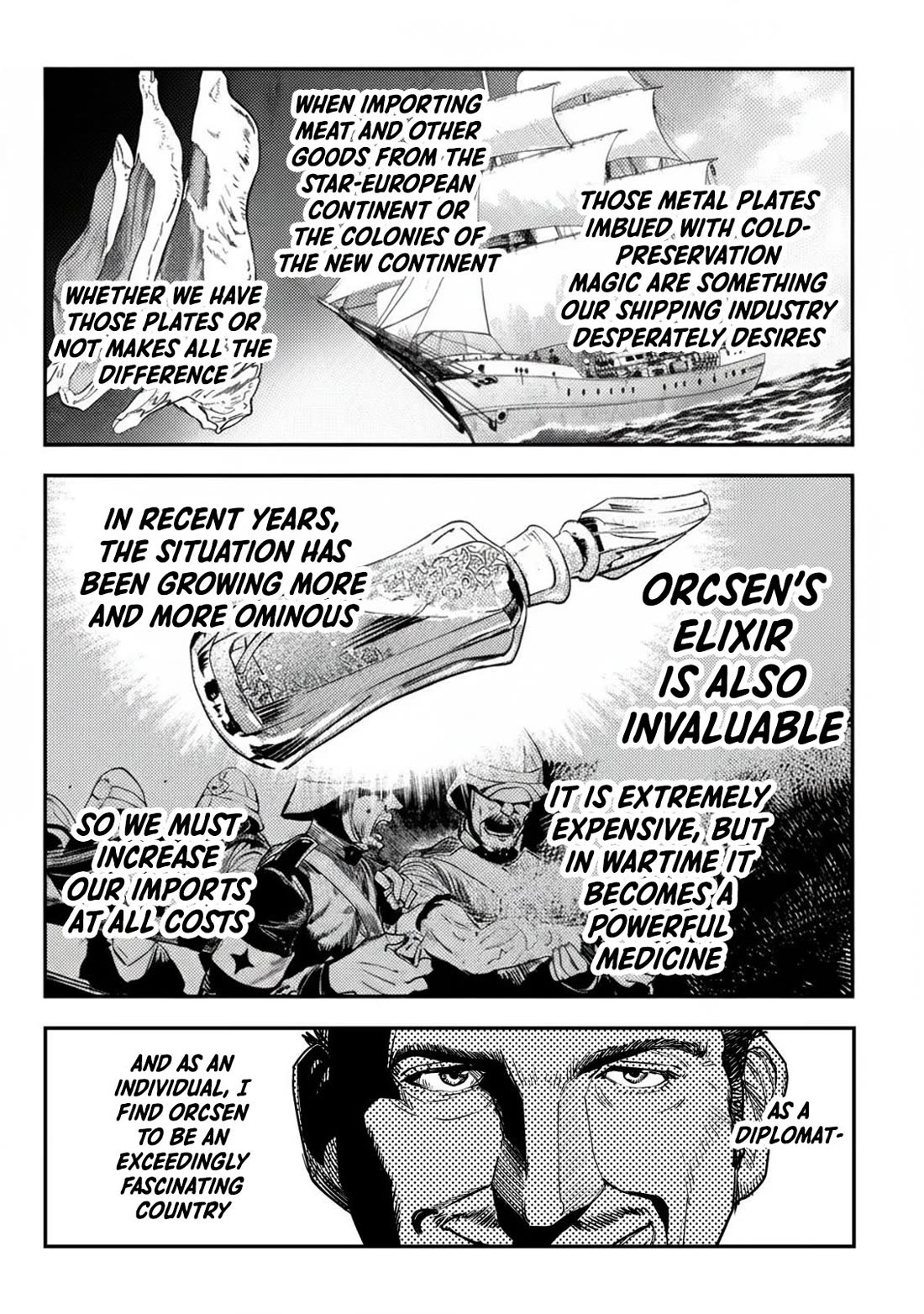 History of the Kingdom of the Orcsen: How the Barbarian Orcish Nation Came to Burn Down the Peaceful Elfland Chapter 8 page 22 - Chapter 8: It Was Almost Like Yearning Love