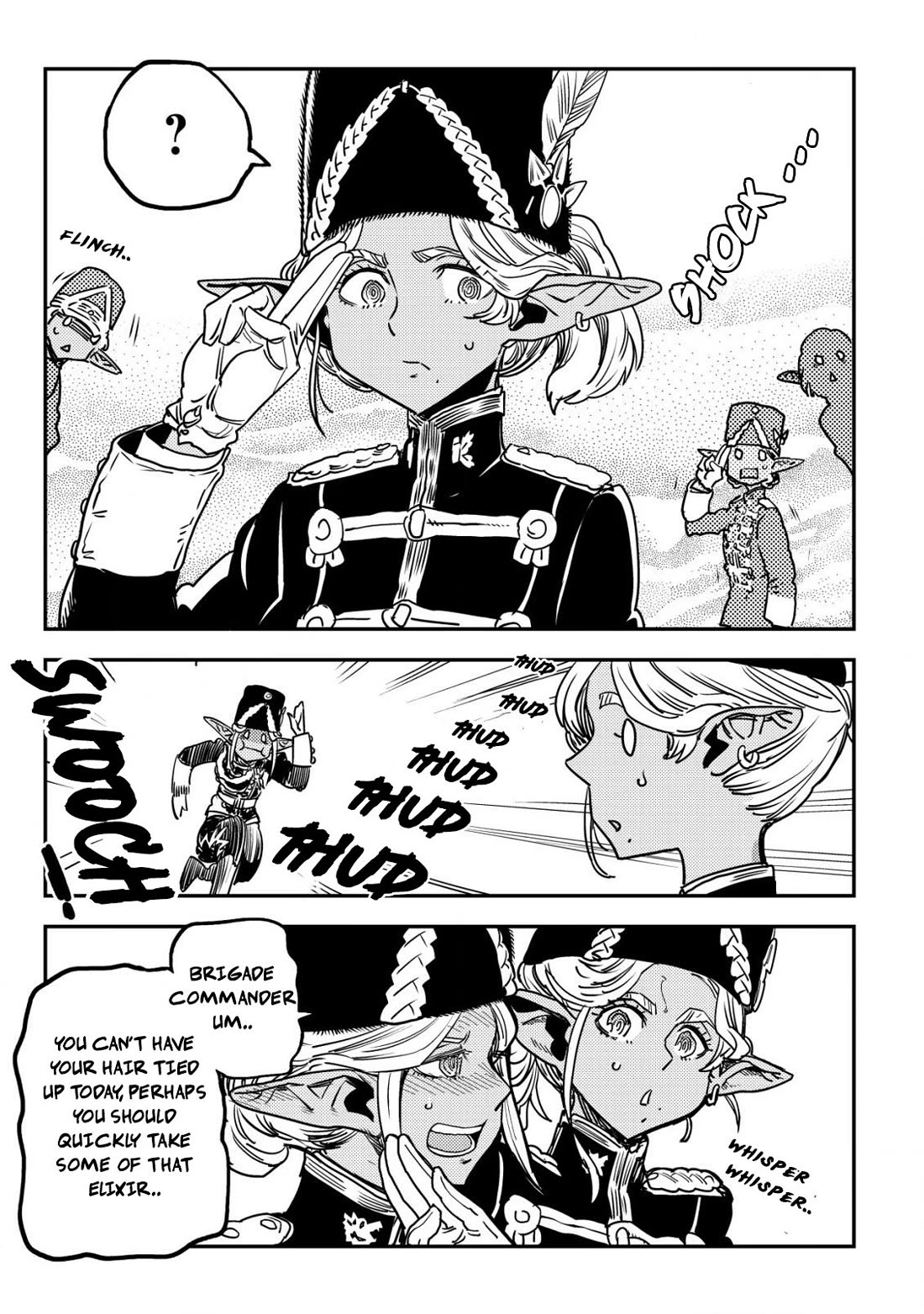 History of the Kingdom of the Orcsen: How the Barbarian Orcish Nation Came to Burn Down the Peaceful Elfland Chapter 8 page 50 - Chapter 8: It Was Almost Like Yearning Love