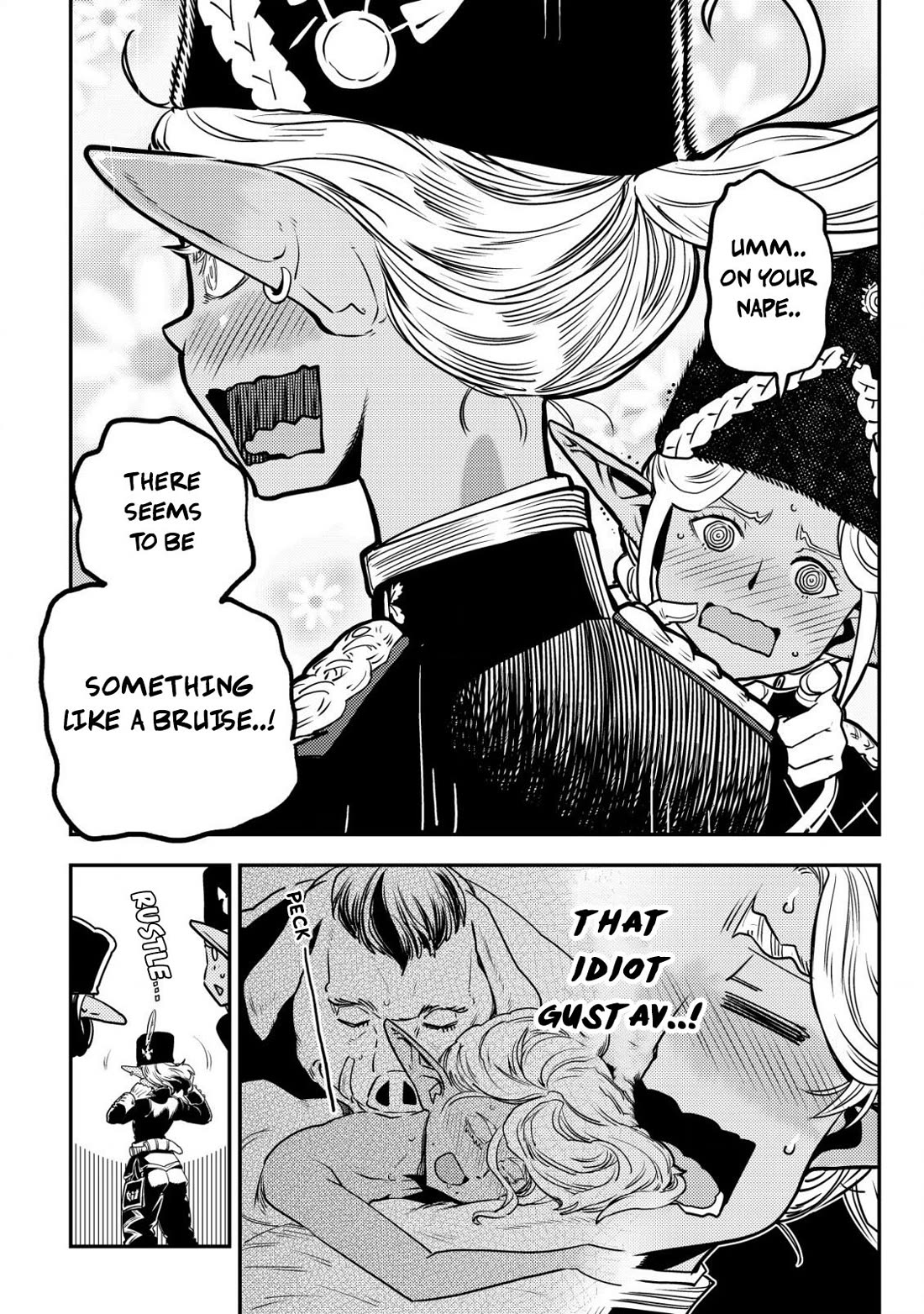 History of the Kingdom of the Orcsen: How the Barbarian Orcish Nation Came to Burn Down the Peaceful Elfland Chapter 8 page 51 - Chapter 8: It Was Almost Like Yearning Love