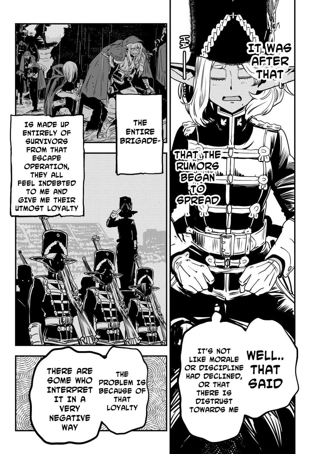History of the Kingdom of the Orcsen: How the Barbarian Orcish Nation Came to Burn Down the Peaceful Elfland Chapter 8 page 52 - Chapter 8: It Was Almost Like Yearning Love