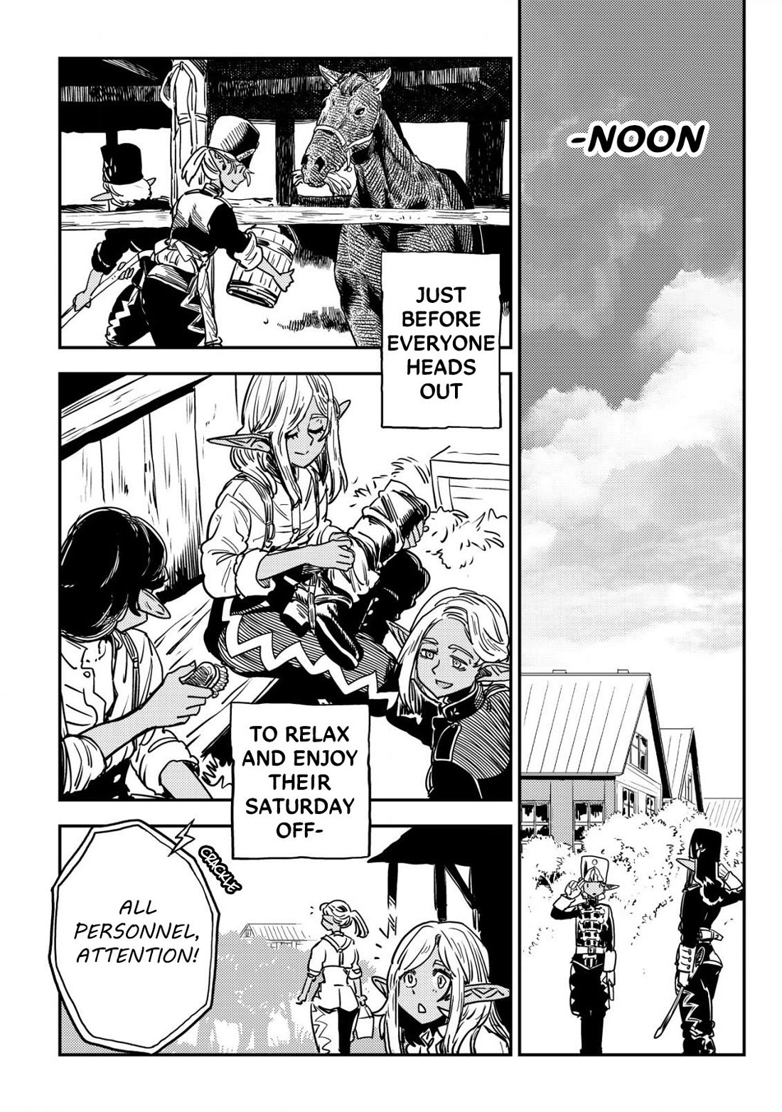History of the Kingdom of the Orcsen: How the Barbarian Orcish Nation Came to Burn Down the Peaceful Elfland Chapter 8 page 55 - Chapter 8: It Was Almost Like Yearning Love