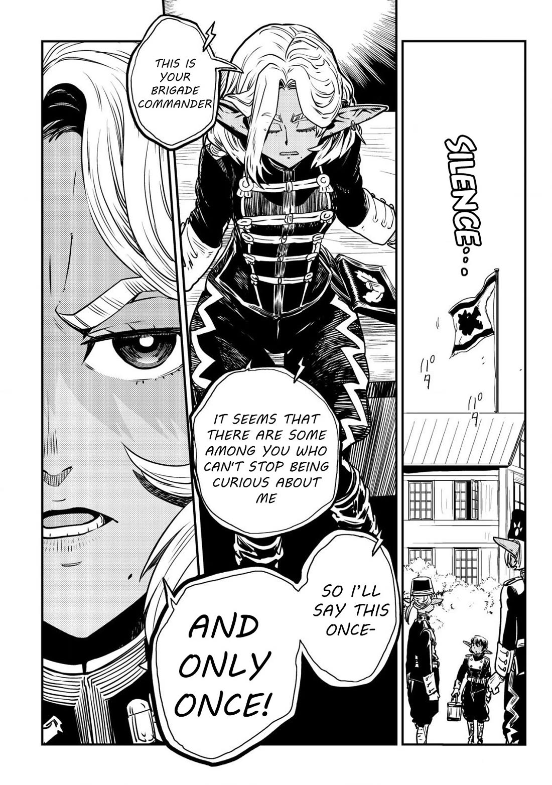 History of the Kingdom of the Orcsen: How the Barbarian Orcish Nation Came to Burn Down the Peaceful Elfland Chapter 8 page 57 - Chapter 8: It Was Almost Like Yearning Love