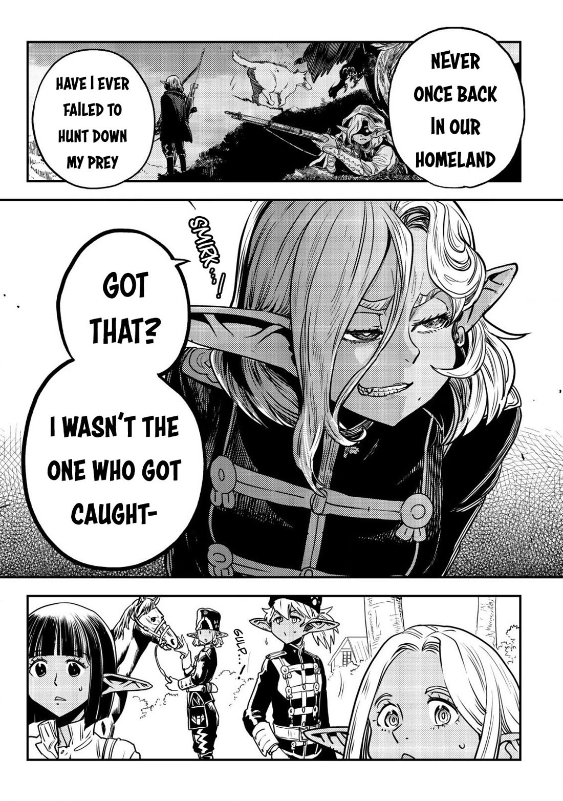 History of the Kingdom of the Orcsen: How the Barbarian Orcish Nation Came to Burn Down the Peaceful Elfland Chapter 8 page 58 - Chapter 8: It Was Almost Like Yearning Love