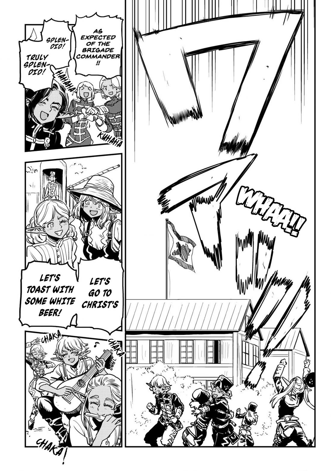 History of the Kingdom of the Orcsen: How the Barbarian Orcish Nation Came to Burn Down the Peaceful Elfland Chapter 8 page 61 - Chapter 8: It Was Almost Like Yearning Love