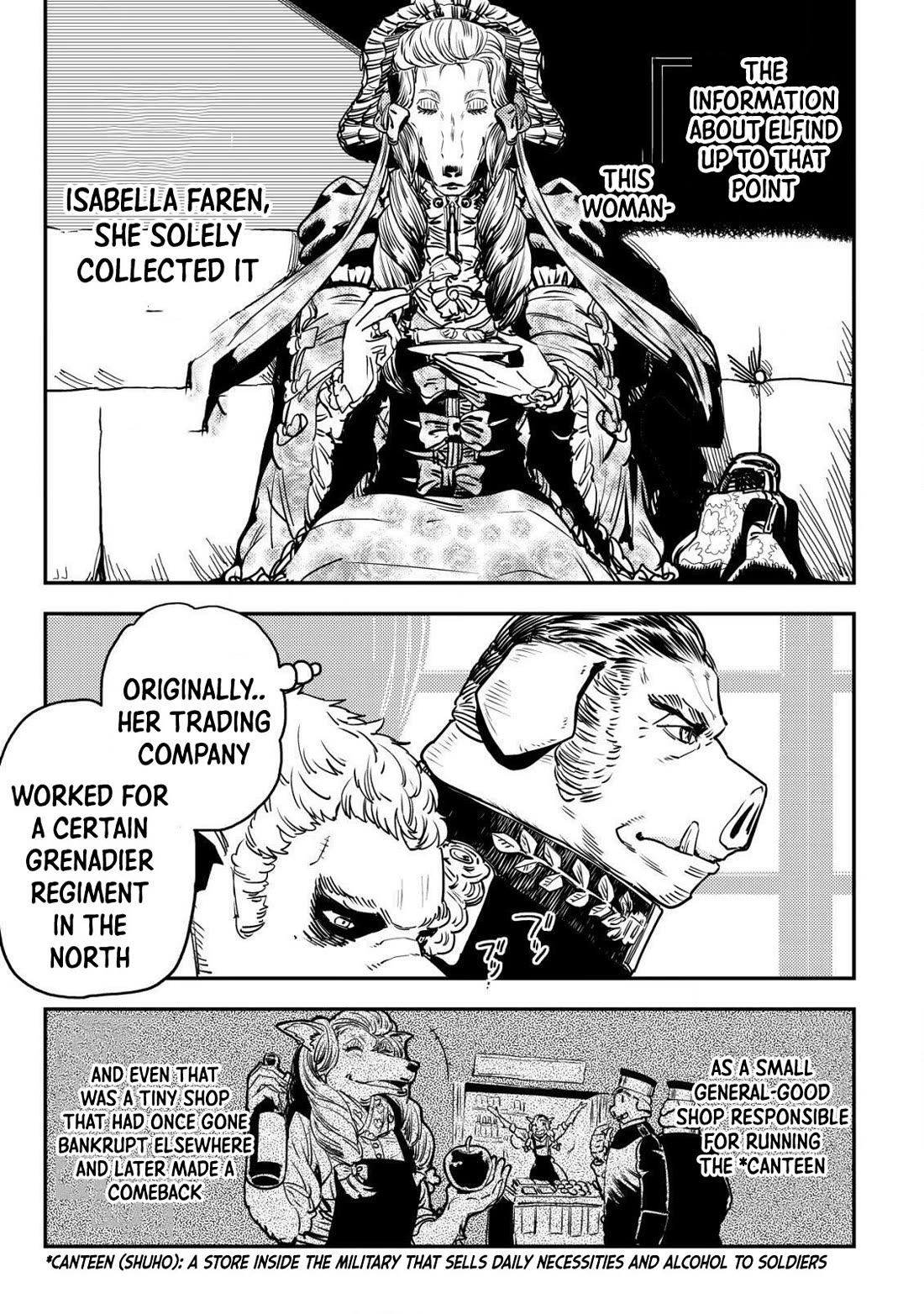 History of the Kingdom of the Orcsen: How the Barbarian Orcish Nation Came to Burn Down the Peaceful Elfland Chapter 9 page 10 - Chapter 9: The Fierce Boars