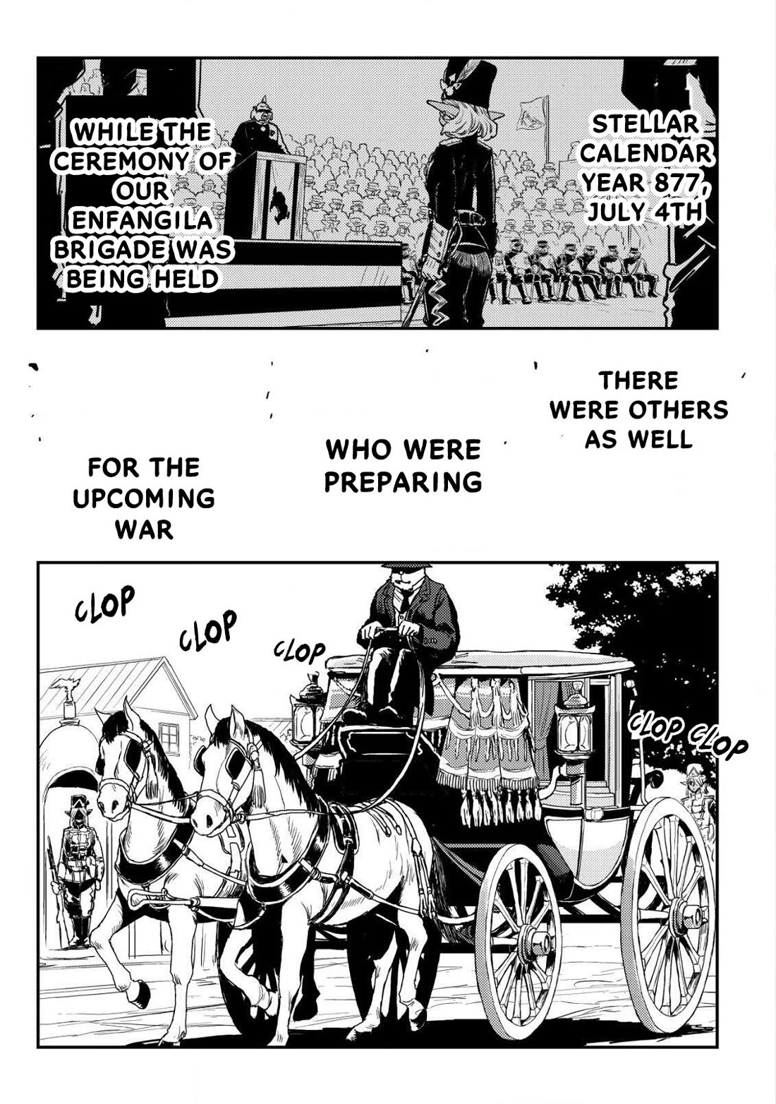 History of the Kingdom of the Orcsen: How the Barbarian Orcish Nation Came to Burn Down the Peaceful Elfland Chapter 9 page 2 - Chapter 9: The Fierce Boars