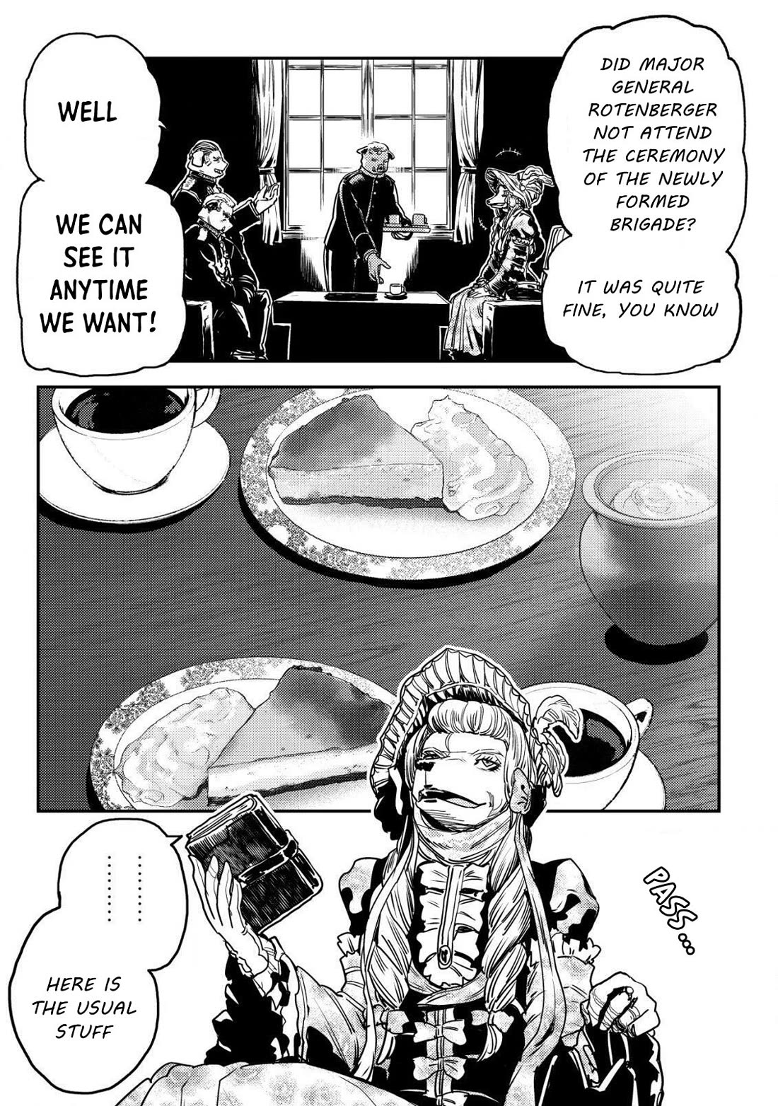 History of the Kingdom of the Orcsen: How the Barbarian Orcish Nation Came to Burn Down the Peaceful Elfland Chapter 9 page 6 - Chapter 9: The Fierce Boars