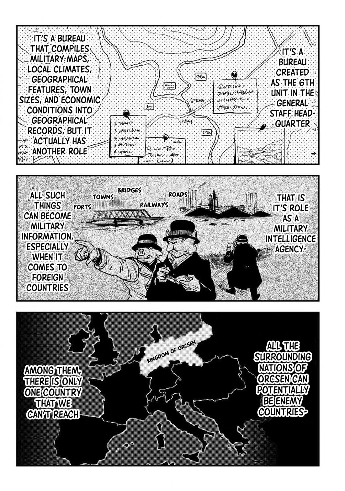 History of the Kingdom of the Orcsen: How the Barbarian Orcish Nation Came to Burn Down the Peaceful Elfland Chapter 9 page 8 - Chapter 9: The Fierce Boars