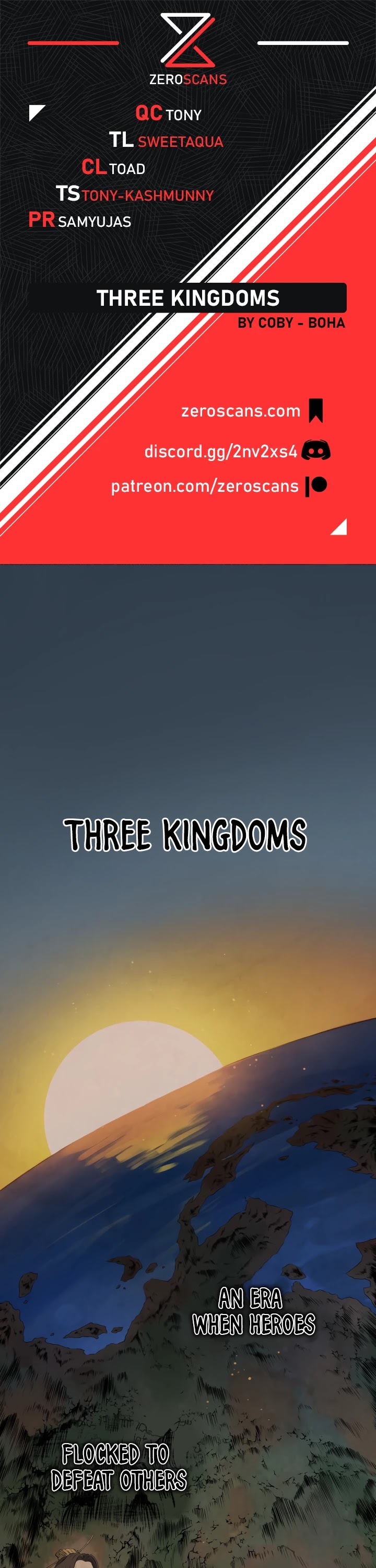 History of Three States Chapter 1 page 1 - Chapter 1