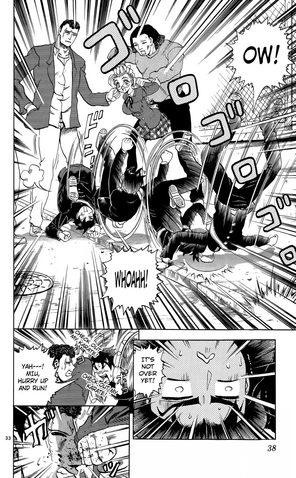 History's Strongest Disciple Kenichi Chapter 1 page 38 - Chapter 1: The High School Girl who is like an Assasin