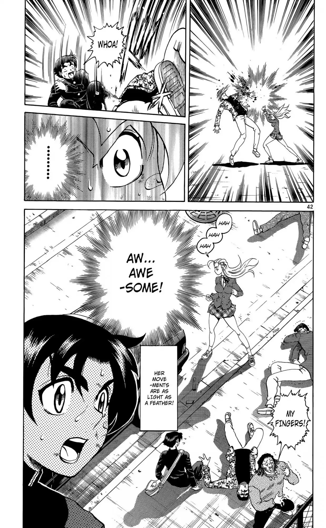 History's Strongest Disciple Kenichi Chapter 1 page 46 - Chapter 1: The High School Girl who is like an Assasin