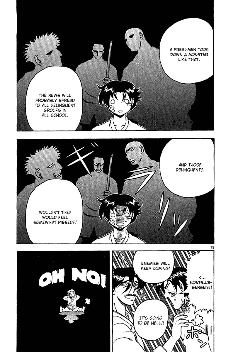 History's Strongest Disciple Kenichi Chapter 13 page 13 - Chapter 13: Weightless