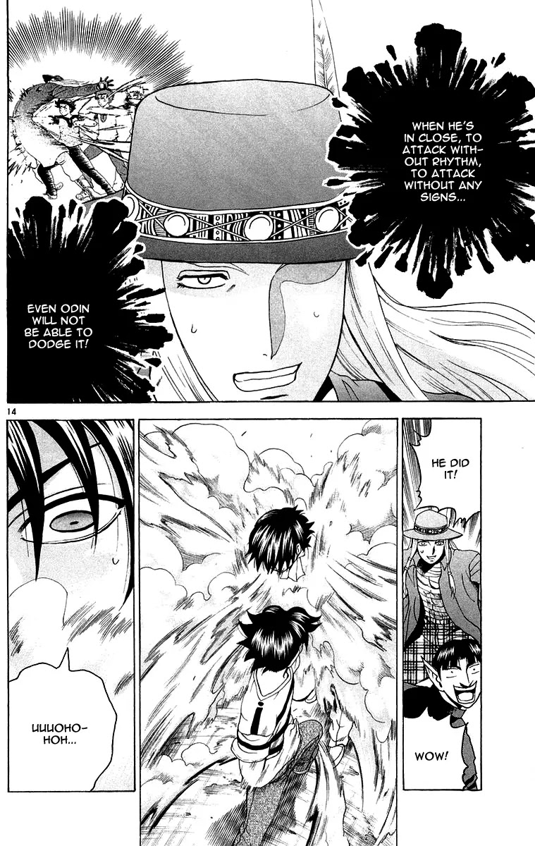 History's Strongest Disciple Kenichi Chapter 139 page 14 - Chapter 139: Nice Dodge, Kenichi!