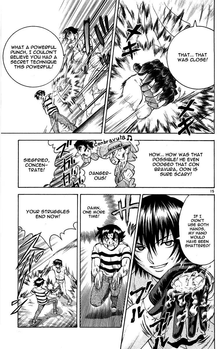 History's Strongest Disciple Kenichi Chapter 139 page 15 - Chapter 139: Nice Dodge, Kenichi!