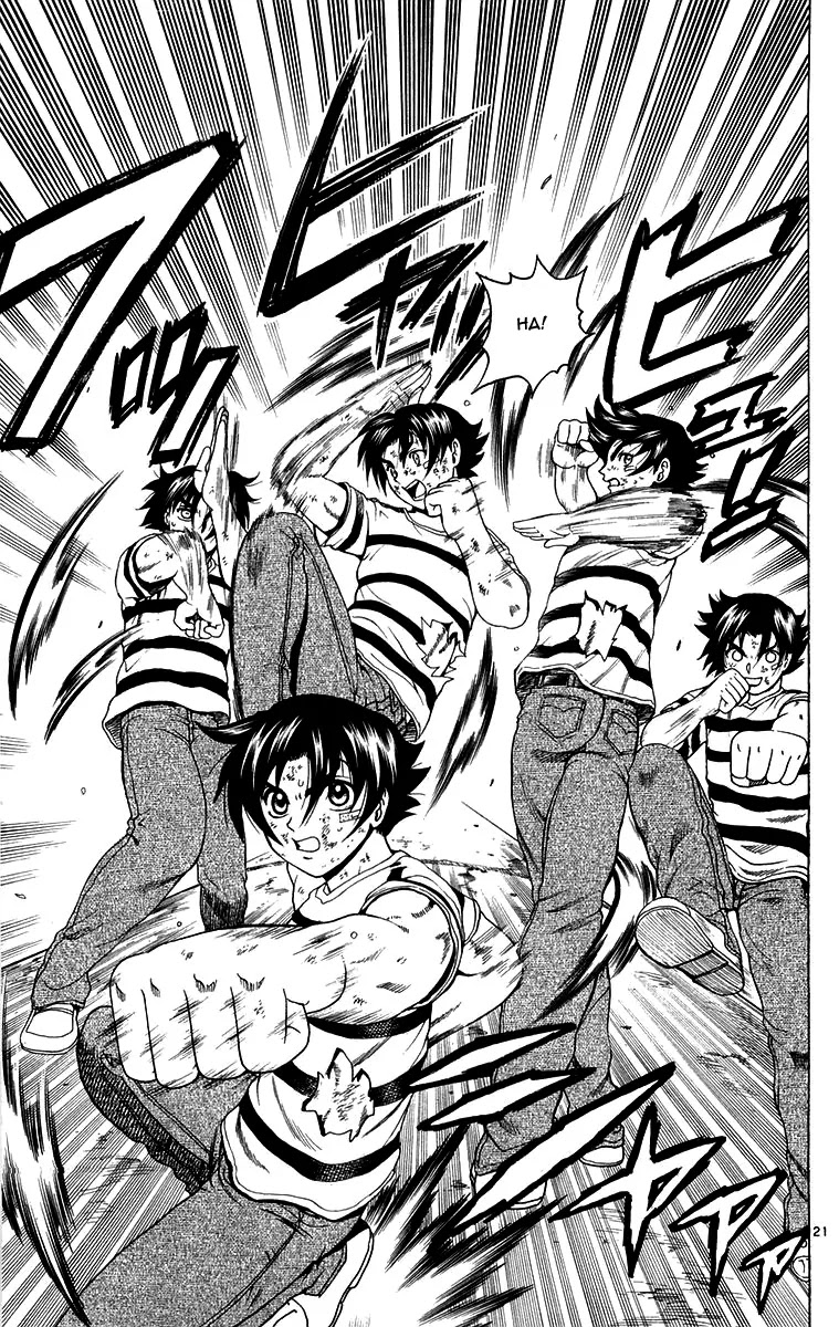 History's Strongest Disciple Kenichi Chapter 139 page 21 - Chapter 139: Nice Dodge, Kenichi!