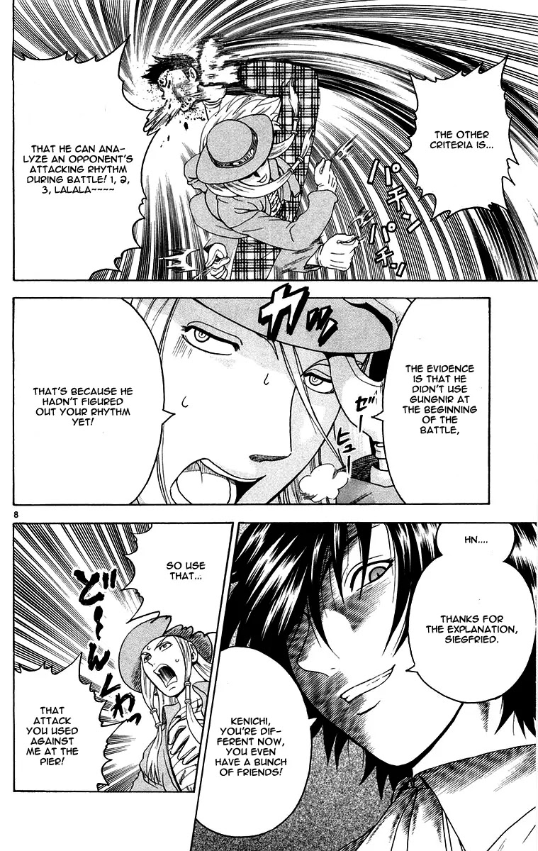 History's Strongest Disciple Kenichi Chapter 139 page 8 - Chapter 139: Nice Dodge, Kenichi!