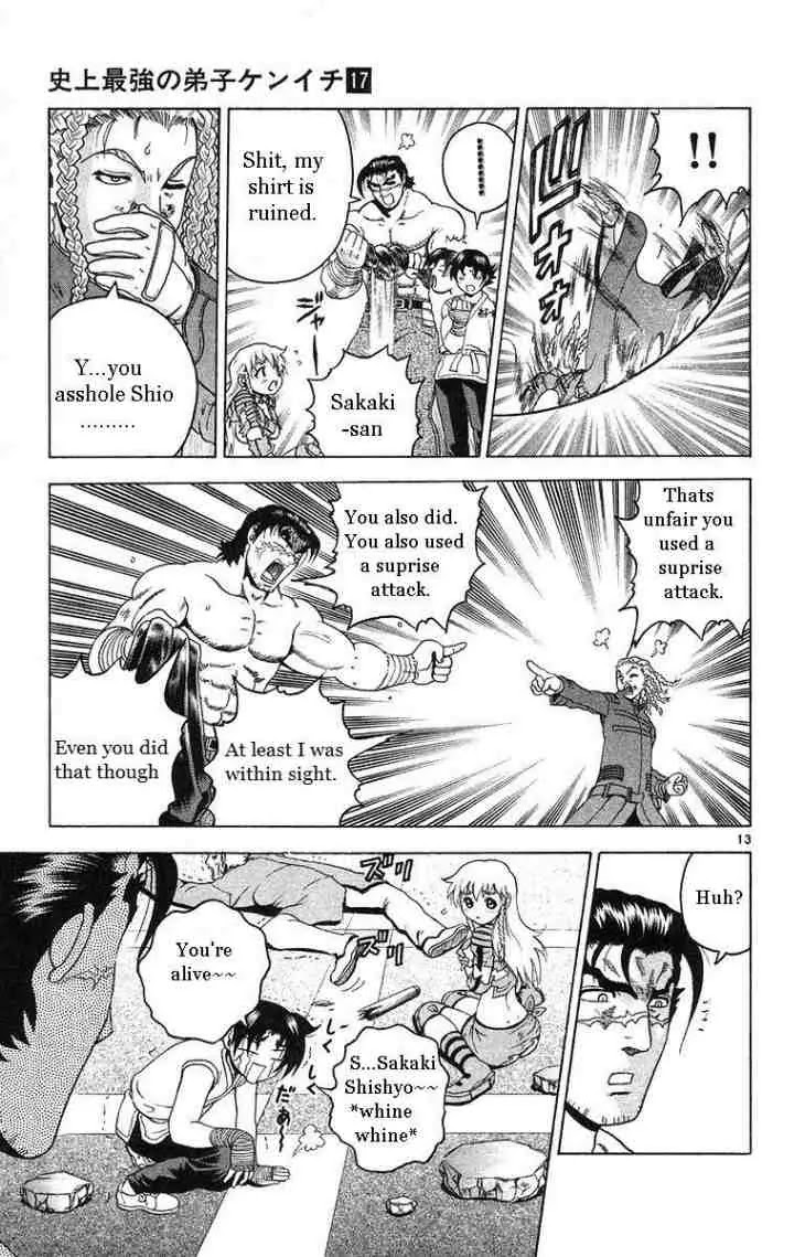History's Strongest Disciple Kenichi Chapter 150 page 13 - Chapter 150: Well Then, Let's Do Our Best