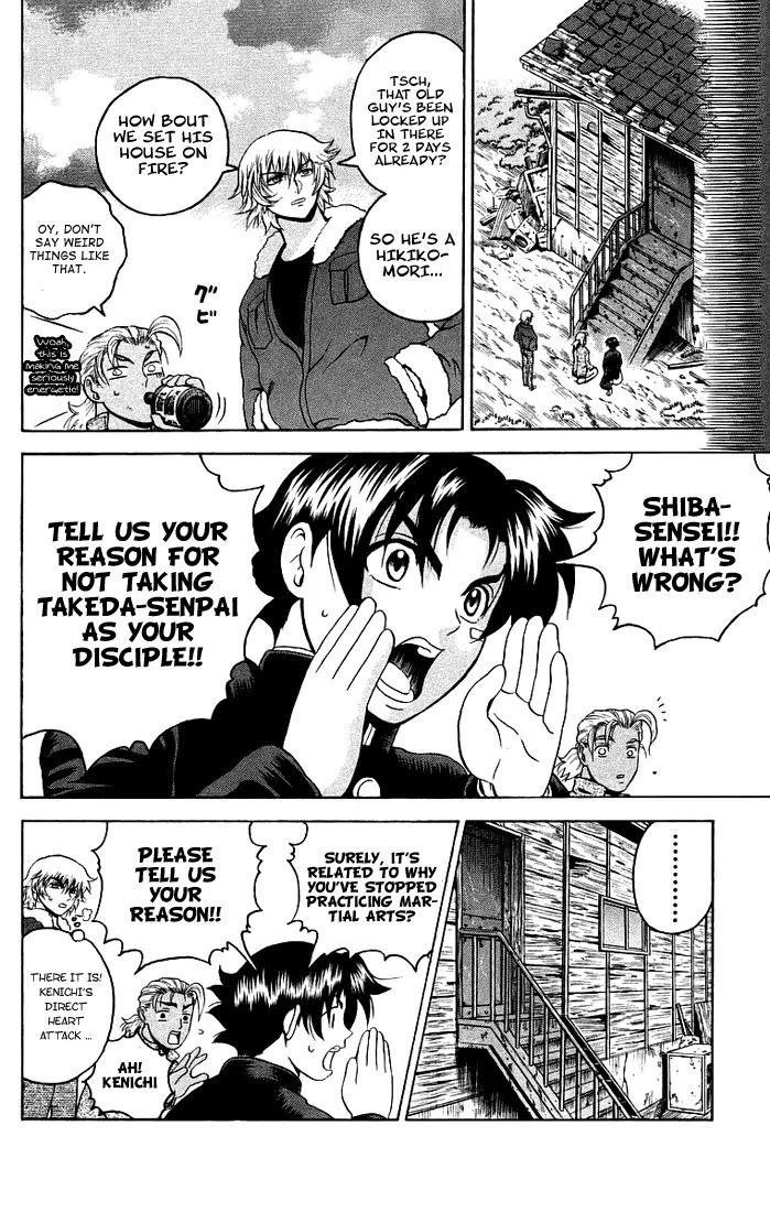 History's Strongest Disciple Kenichi Chapter 173 page 18 - Chapter 173: God of Destruction Lives Under a Bridge