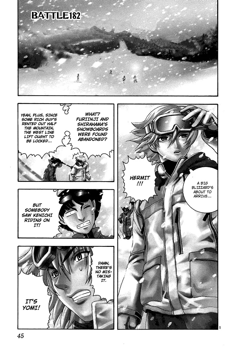 History's Strongest Disciple Kenichi Chapter 182 page 1 - Chapter 182: Desperate Fight on Snow