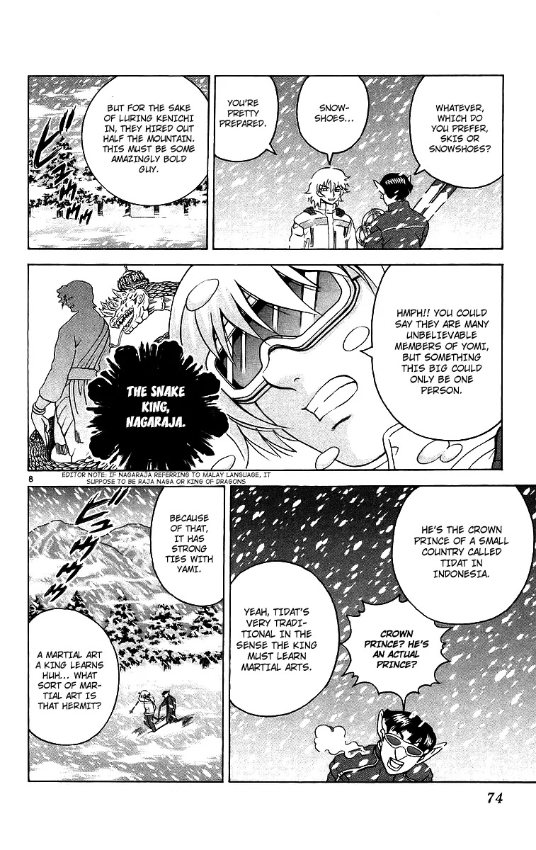 History's Strongest Disciple Kenichi Chapter 183 page 8 - Chapter 183: The King of the Snow Field