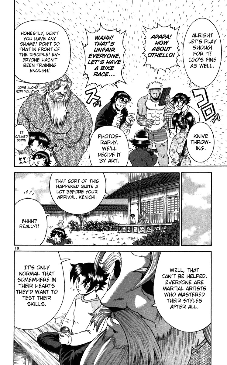 History's Strongest Disciple Kenichi Chapter 189 page 10 - Chapter 189: Who is Number 1