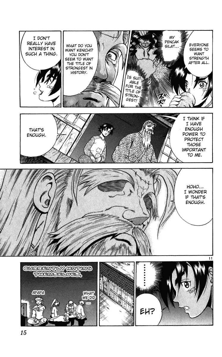 History's Strongest Disciple Kenichi Chapter 189 page 11 - Chapter 189: Who is Number 1
