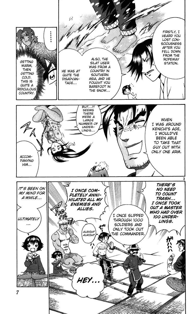 History's Strongest Disciple Kenichi Chapter 189 page 4 - Chapter 189: Who is Number 1