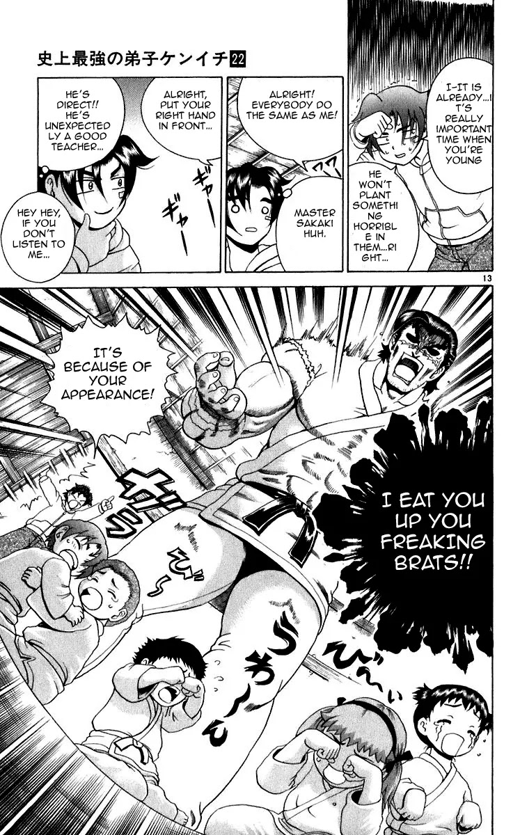 History's Strongest Disciple Kenichi Chapter 191 page 12 - Chapter 191: Master Children