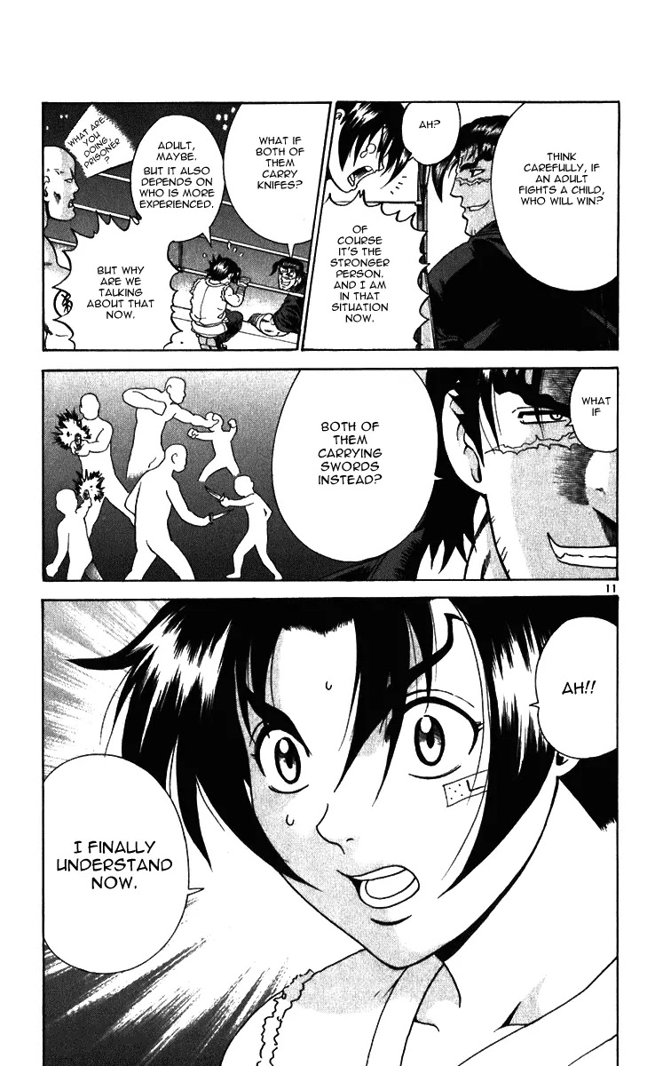 History's Strongest Disciple Kenichi Chapter 194 page 11 - Chapter 194: Knifes Swords And My Fists