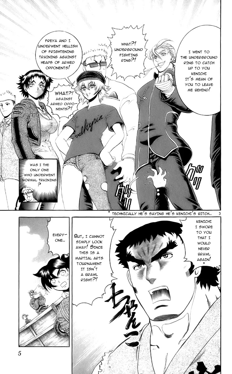 History's Strongest Disciple Kenichi Chapter 198 page 3 - Chapter 198: Cross the Line