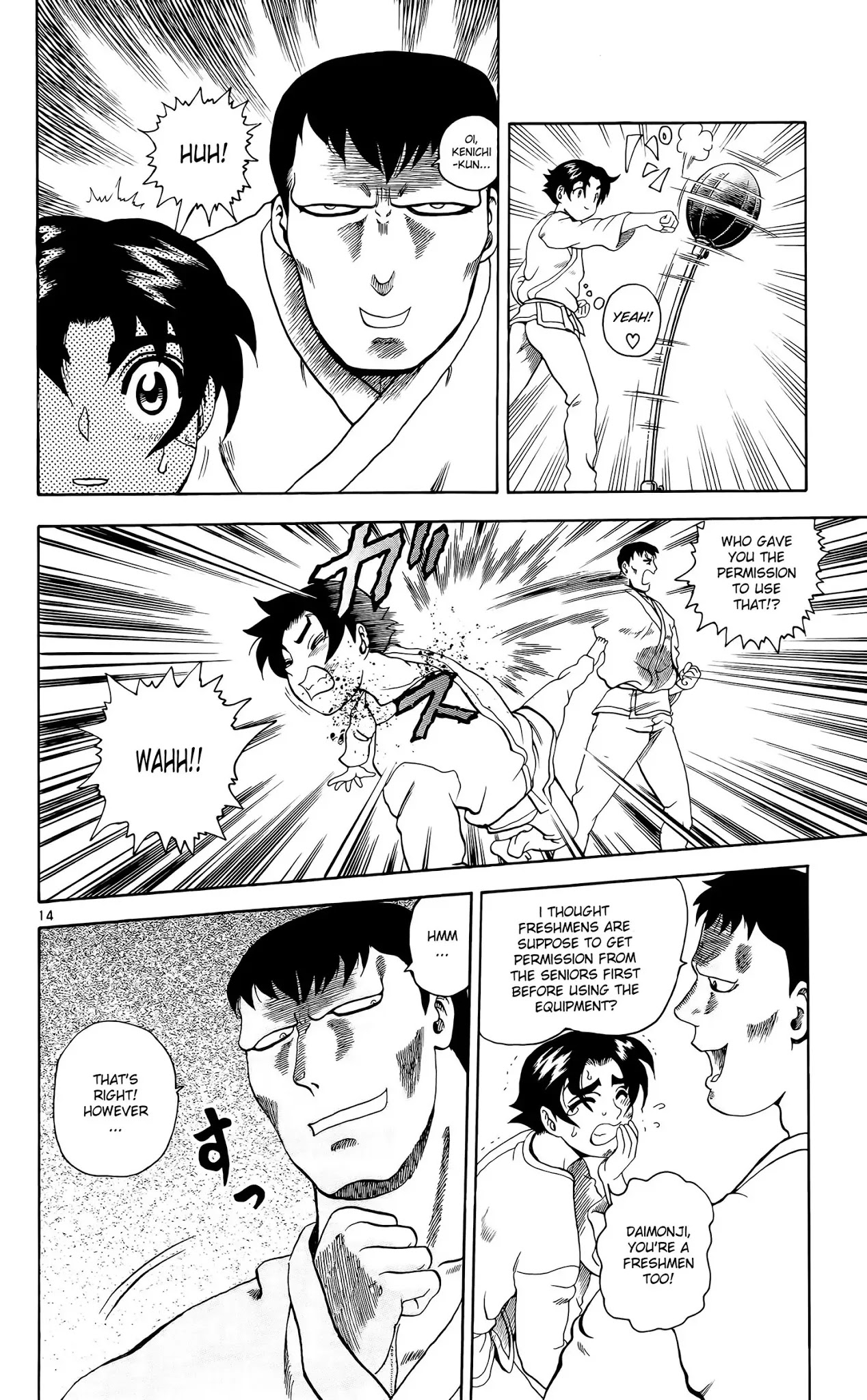 History's Strongest Disciple Kenichi Chapter 2 page 13 - Chapter 2: The Big Incident!