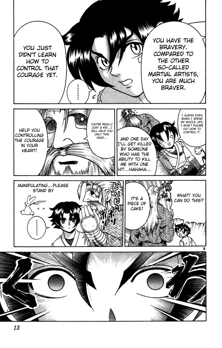 History's Strongest Disciple Kenichi Chapter 208 page 9 - Chapter 208: Courage Controlling Technique