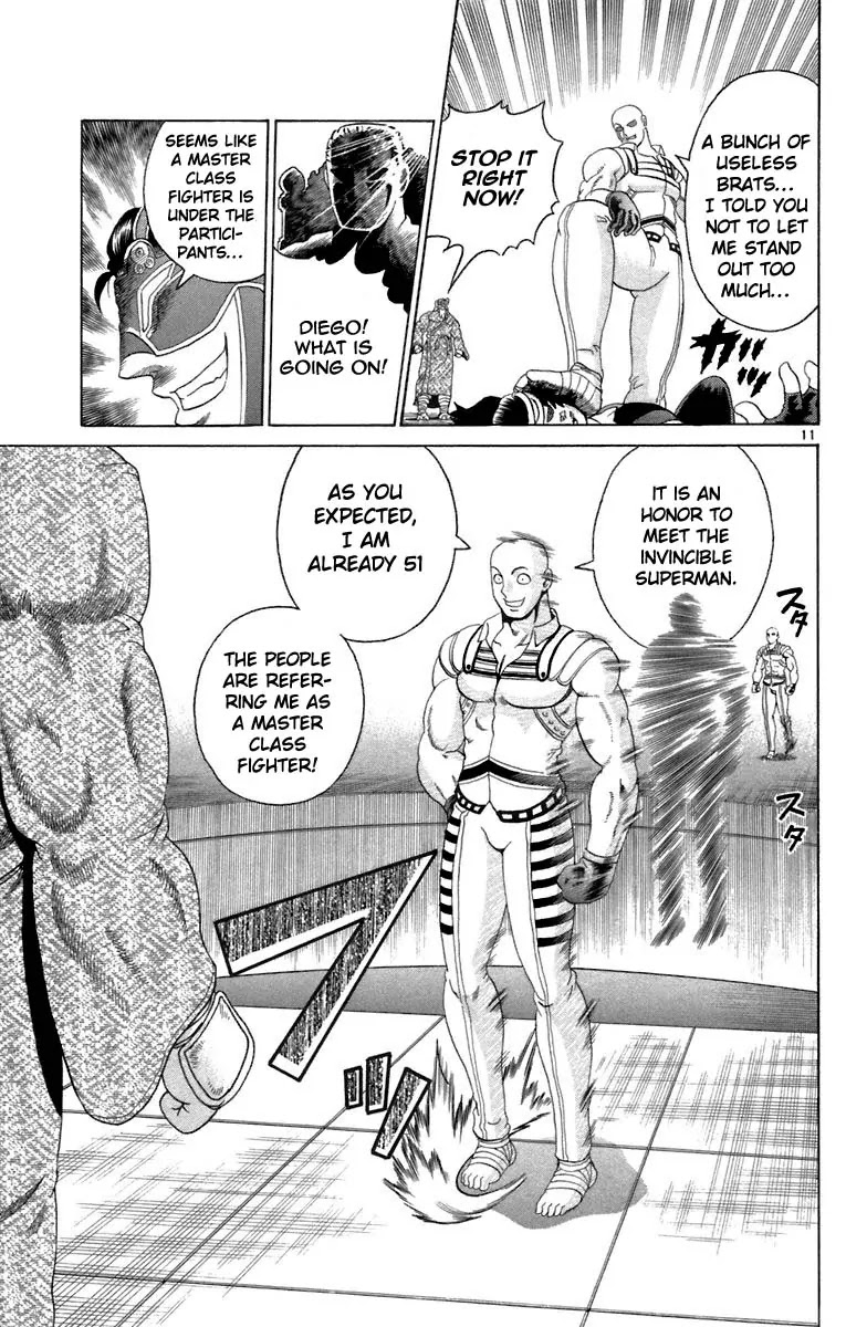 History's Strongest Disciple Kenichi Chapter 209 page 11 - Chapter 209 : I am the Super Teenager!