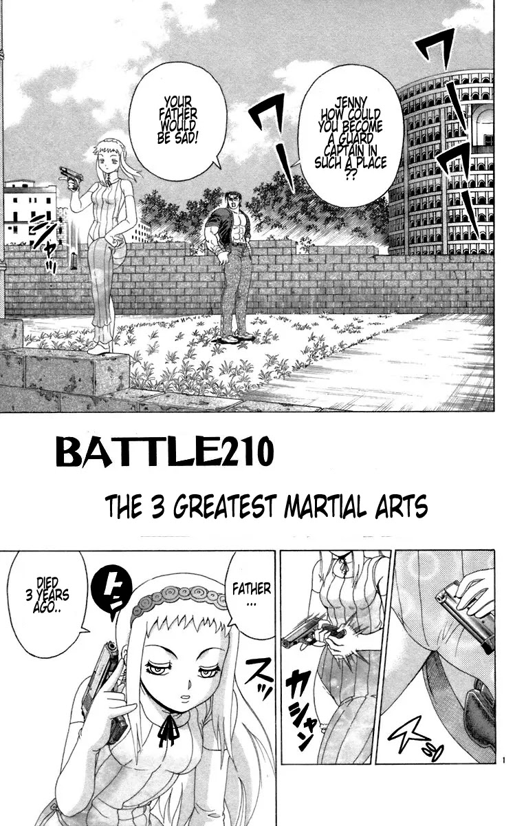 History's Strongest Disciple Kenichi Chapter 210 page 1 - Chapter 210: The 3 Greatest Martial Arts
