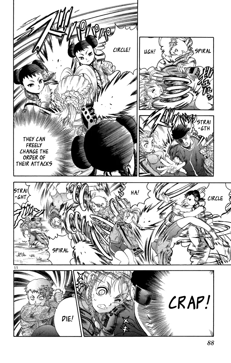 History's Strongest Disciple Kenichi Chapter 212 page 11 - Chapter 212: The True Meaning of 2 vs 3!