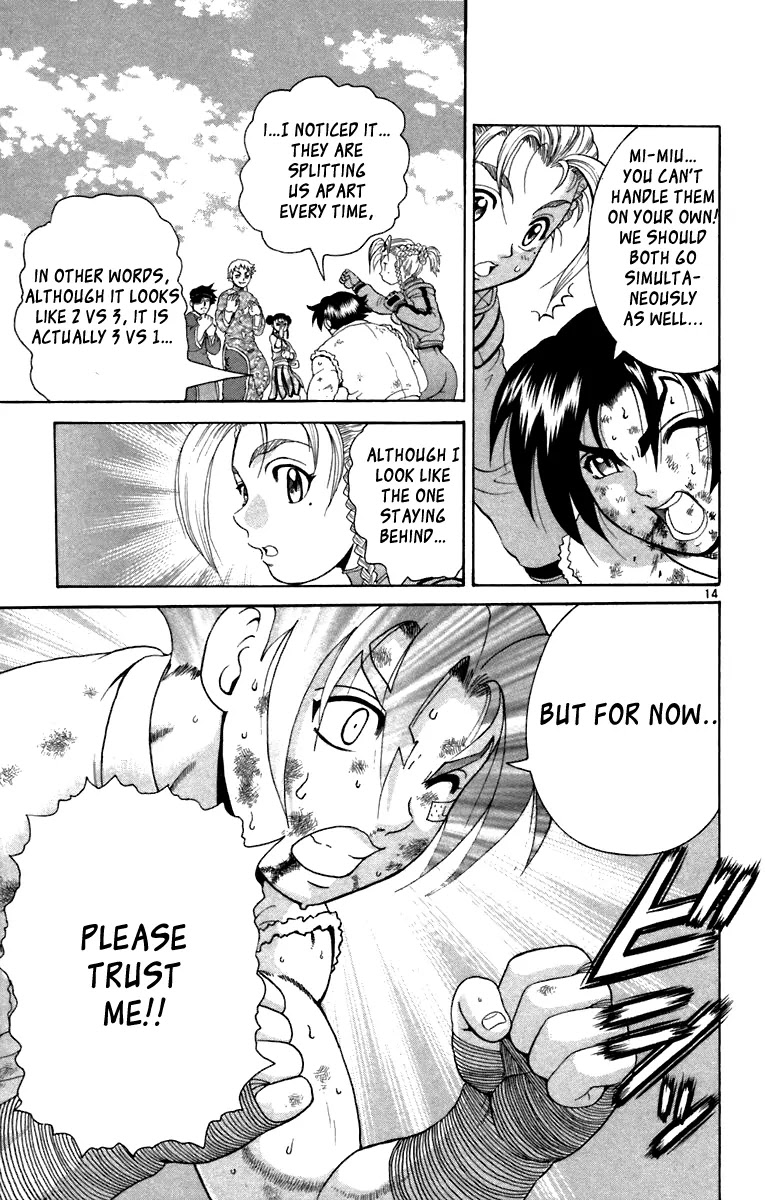 History's Strongest Disciple Kenichi Chapter 212 page 14 - Chapter 212: The True Meaning of 2 vs 3!