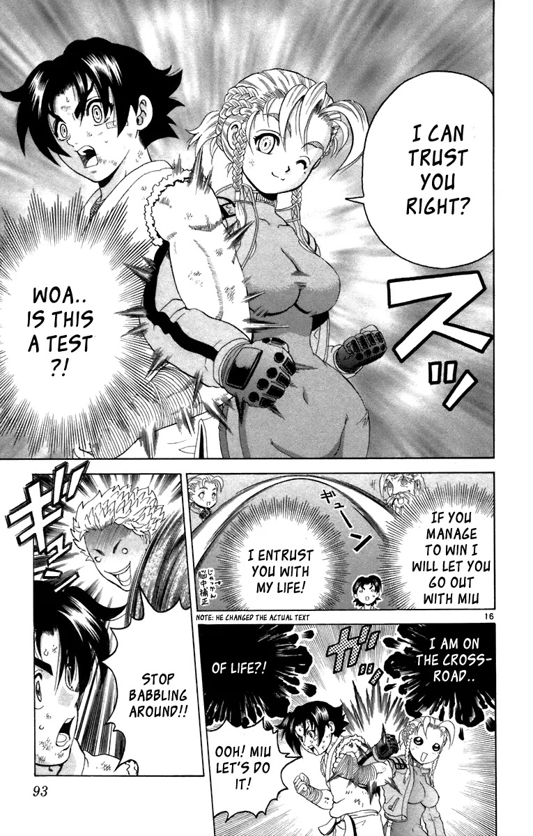 History's Strongest Disciple Kenichi Chapter 212 page 16 - Chapter 212: The True Meaning of 2 vs 3!