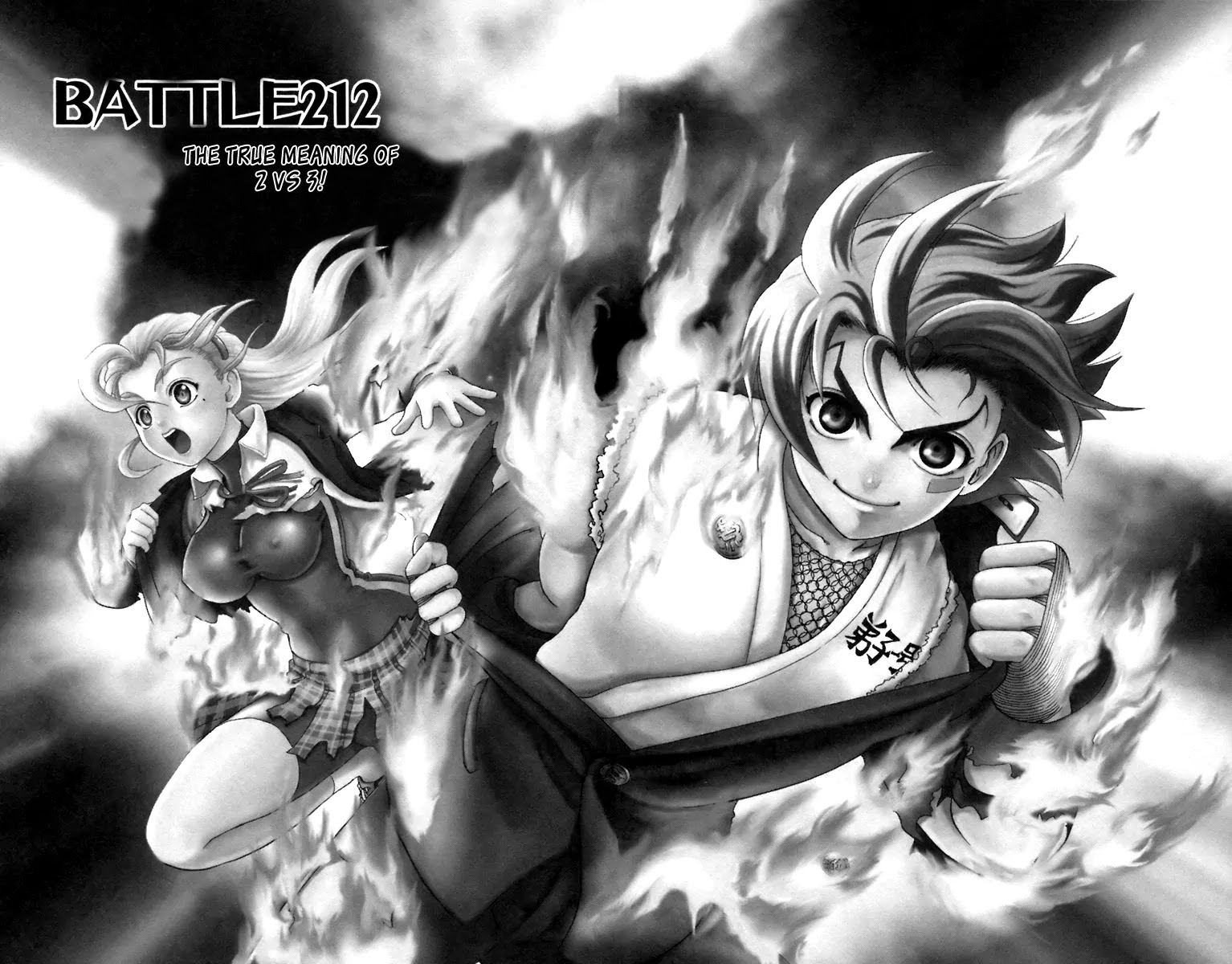 History's Strongest Disciple Kenichi Chapter 212 page 2 - Chapter 212: The True Meaning of 2 vs 3!