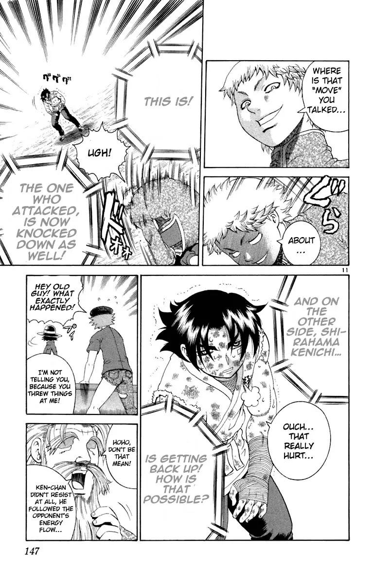 History's Strongest Disciple Kenichi Chapter 215 page 11 - Chapter 215: Flowing Water Head Butt