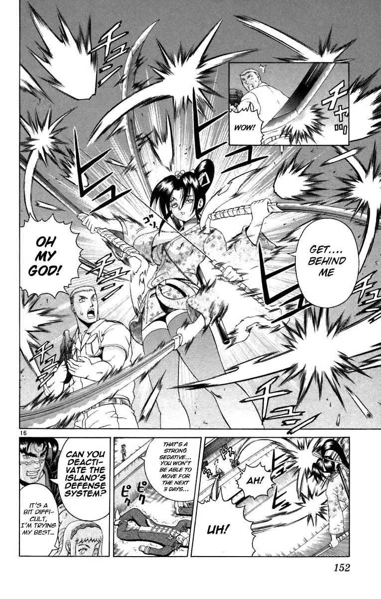 History's Strongest Disciple Kenichi Chapter 215 page 16 - Chapter 215: Flowing Water Head Butt