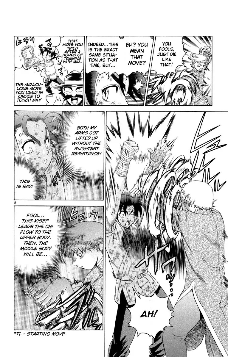 History's Strongest Disciple Kenichi Chapter 215 page 8 - Chapter 215: Flowing Water Head Butt