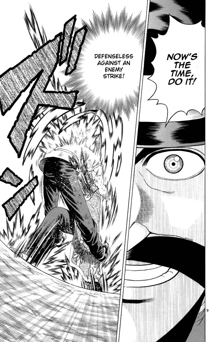 History's Strongest Disciple Kenichi Chapter 215 page 9 - Chapter 215: Flowing Water Head Butt