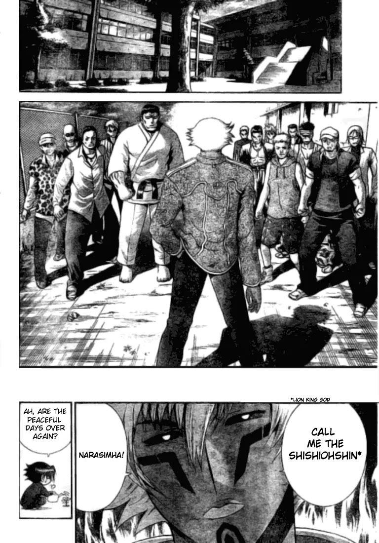 History's Strongest Disciple Kenichi Chapter 269 page 17 - Chapter 269: Yomi in High School