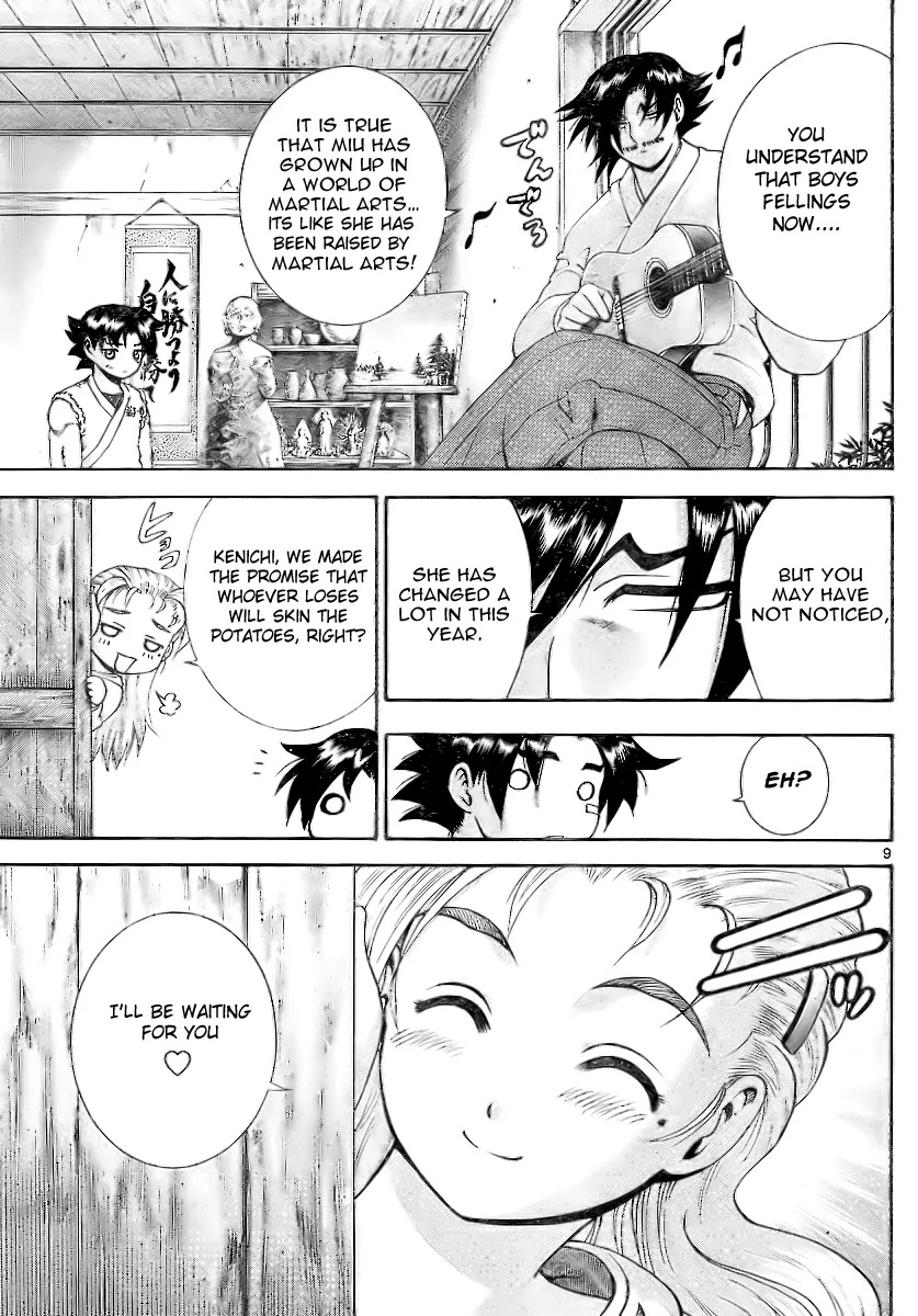 History's Strongest Disciple Kenichi Chapter 271 page 9 - Chapter 271: Determination as a Martial Artist